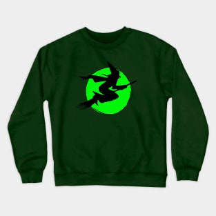 Witch Silhouette Crewneck Sweatshirt